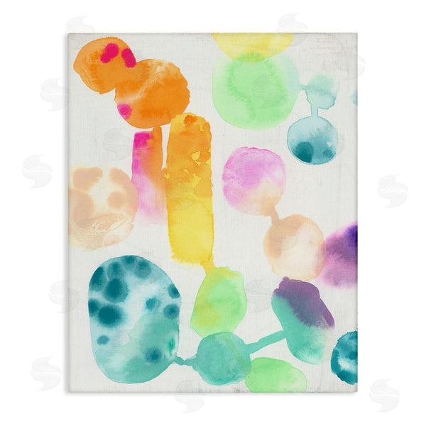 stupell industries June Erica Vess | Rainbow Watercolor Pattern Wall Art