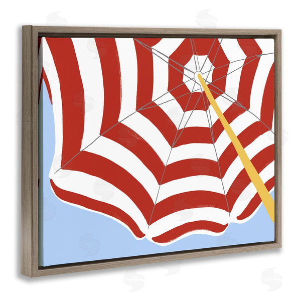 Stupell Industries June Erica Vess | Red And White Umbrella