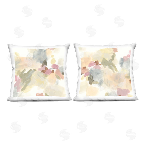 stupell industries June Erica Vess | Restless Abstract Splotches Printed Throw Pillow Set