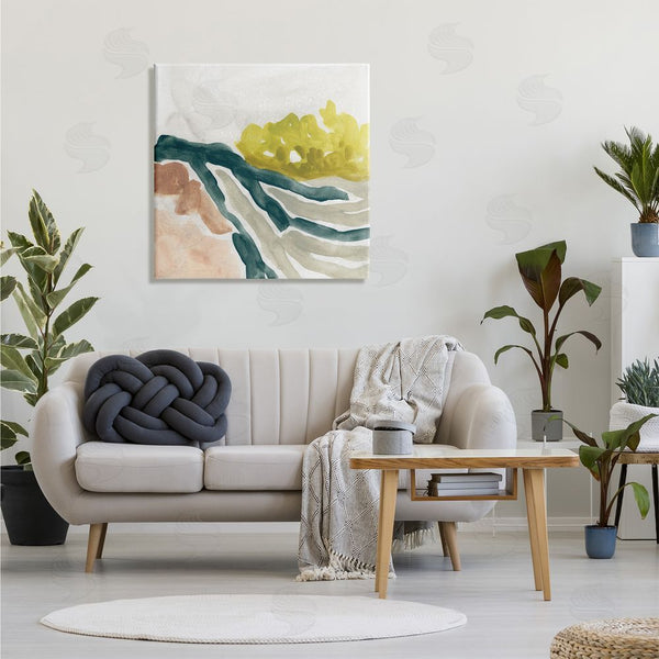 Stupell Industries June Erica Vess | River Stream Running Soft Abstract Nature Landscape Wall Art