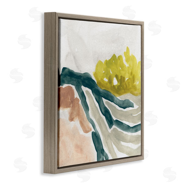 Stupell Industries June Erica Vess | River Stream Running Soft Abstract Nature Landscape Wall Art