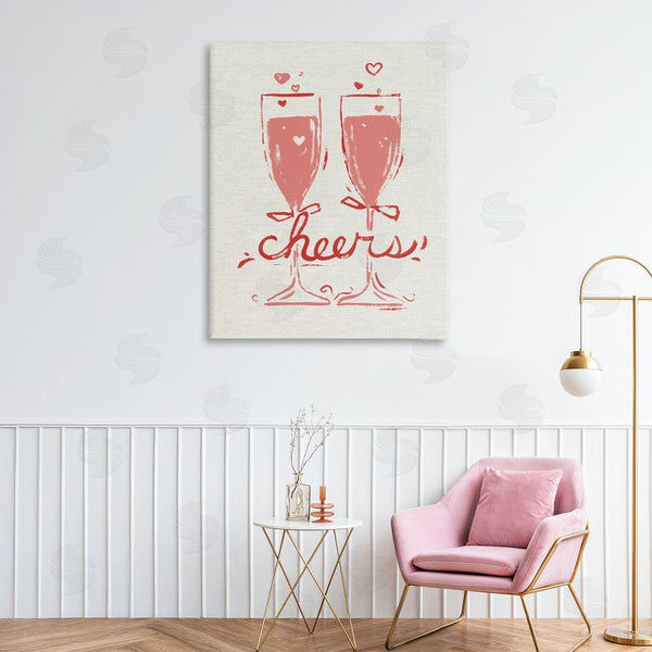 Stupell Industries June Erica Vess | Romantic Cheers To Love