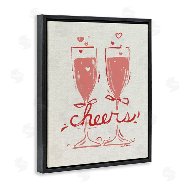 Stupell Industries June Erica Vess | Romantic Cheers To Love