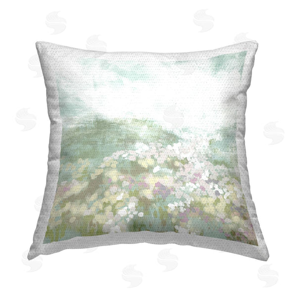 Stupell Industries June Erica Vess | Rural Countryside Impression Printed Throw Pillow