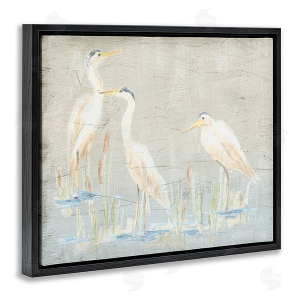 Stupell Industries June Erica Vess | Rustic Nautical Herons