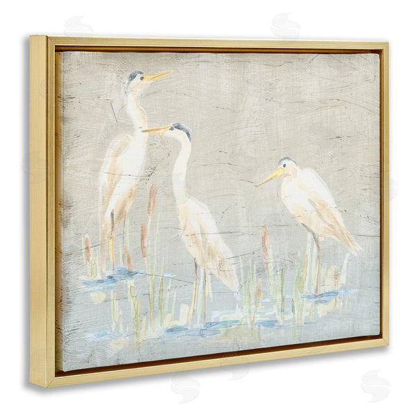 Stupell Industries June Erica Vess | Rustic Nautical Herons