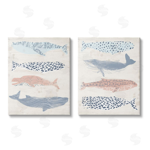 stupell industries June Erica Vess | Rustic Patterned Sea Life