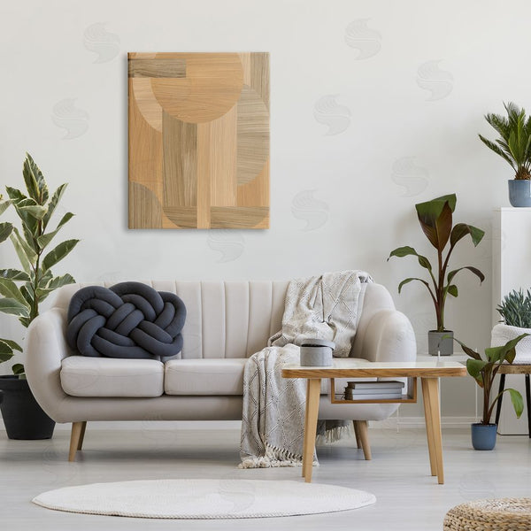 Stupell Industries June Erica Vess | Rustic Patterned Shapes Wall Art