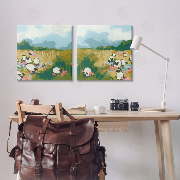 Stupell Industries June Erica Vess | Scattered Sheep In Field Wall Art