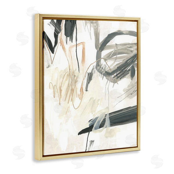 Stupell Industries June Erica Vess | Scribbled Abstract On Beige