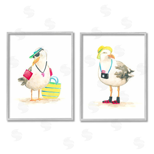 Stupell Industries June Erica Vess | Sea Bird Tourists