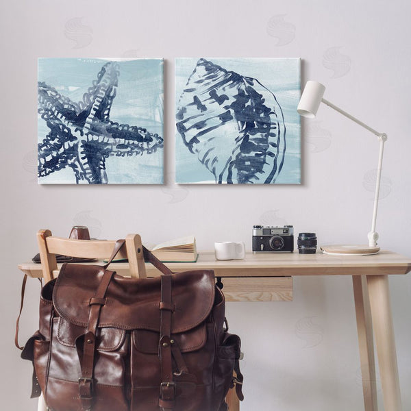 Stupell Industries June Erica Vess | Sea Life Starfish Arrangement Wall Art