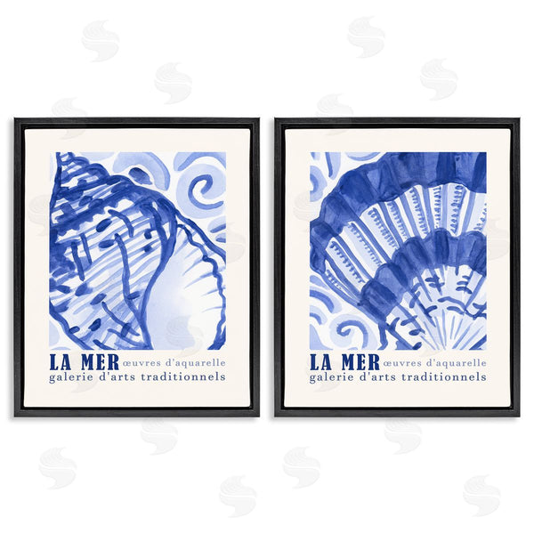 Stupell Industries June Erica Vess | Seashell Gallery Posters
