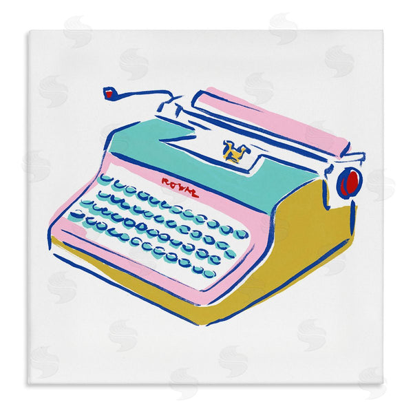 stupell industries June Erica Vess | Simple Retro Typewriter
