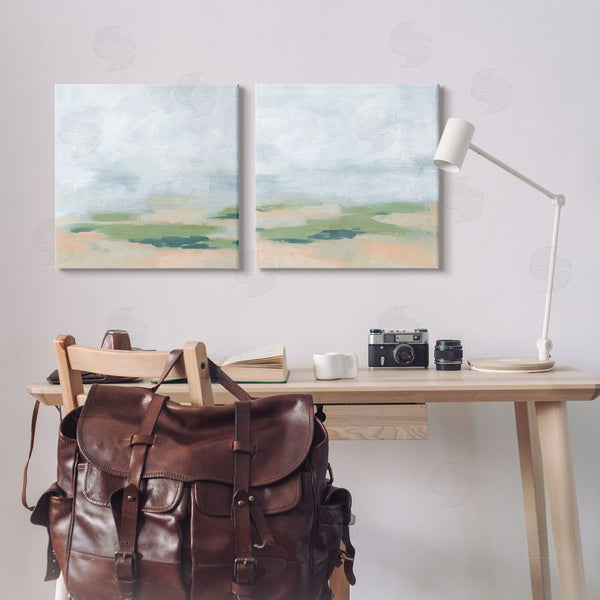 Stupell Industries June Erica Vess | Soft Abstract Landscape Scene Wall Art