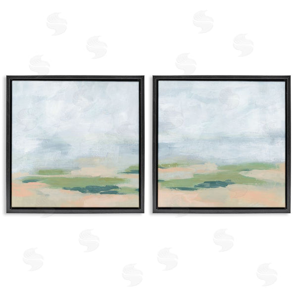 Stupell Industries June Erica Vess | Soft Abstract Landscape Scene Wall Art