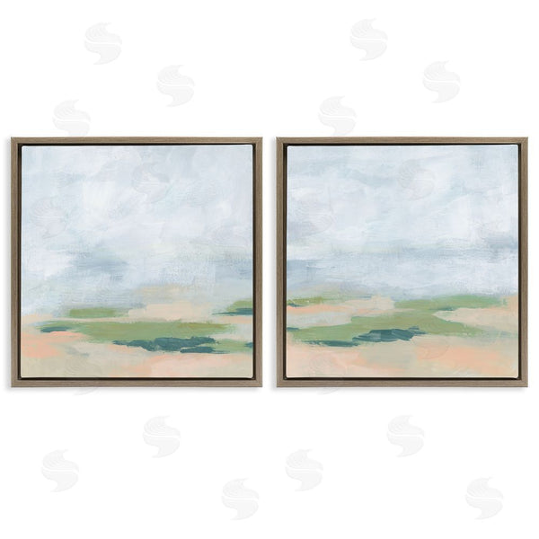 Stupell Industries June Erica Vess | Soft Abstract Landscape Scene Wall Art