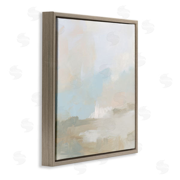 Stupell Industries June Erica Vess | Soft Beige Abstract Scene Wall Art