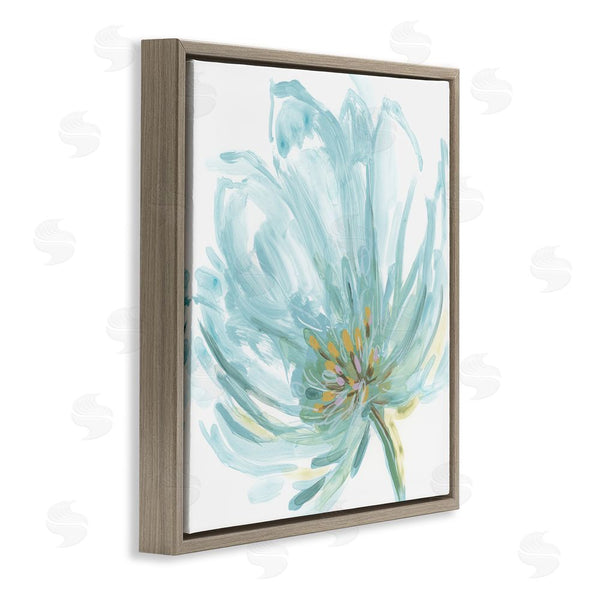 Stupell Industries June Erica Vess | Soft Blue Abstract Bloom Wall Art