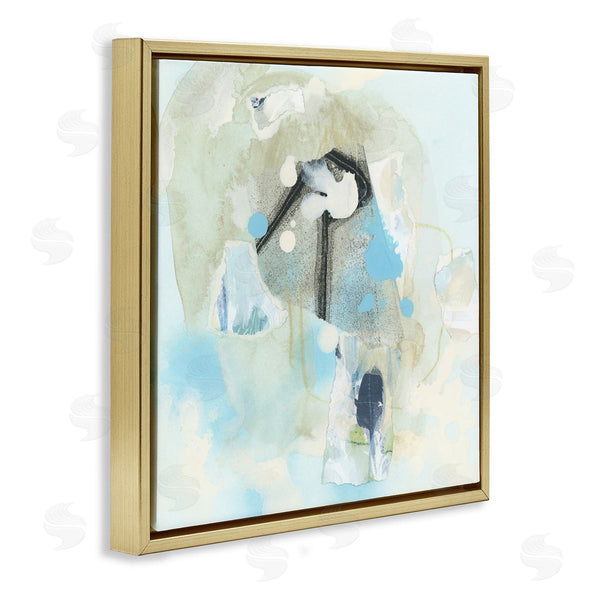 Stupell Industries June Erica Vess | Soft Blue Complex Abstraction