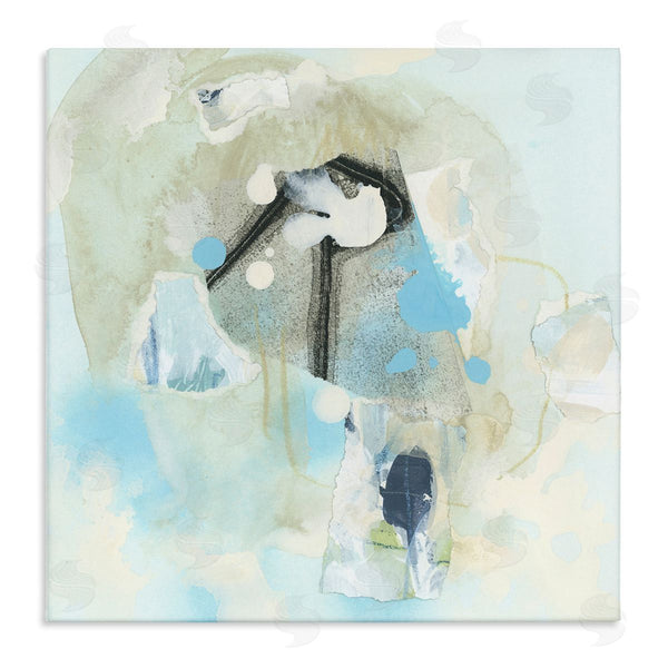 stupell industries June Erica Vess | Soft Blue Complex Abstraction