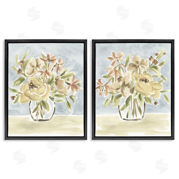 Stupell Industries June Erica Vess | Soft Bungalow Bouquets