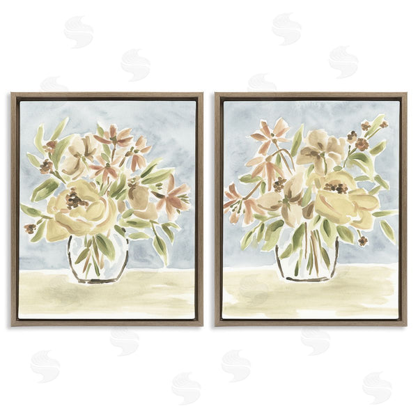 Stupell Industries June Erica Vess | Soft Bungalow Bouquets