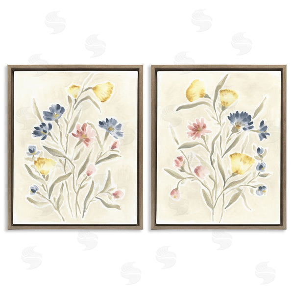 Stupell Industries June Erica Vess | Soft Cottage Posies