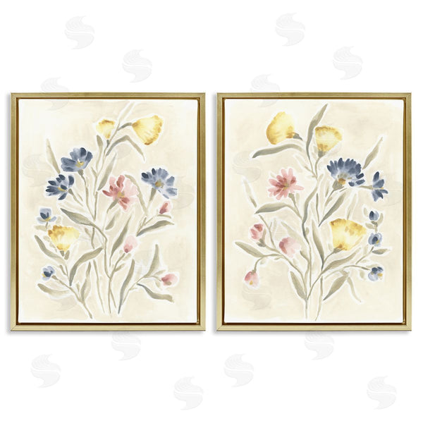 Stupell Industries June Erica Vess | Soft Cottage Posies