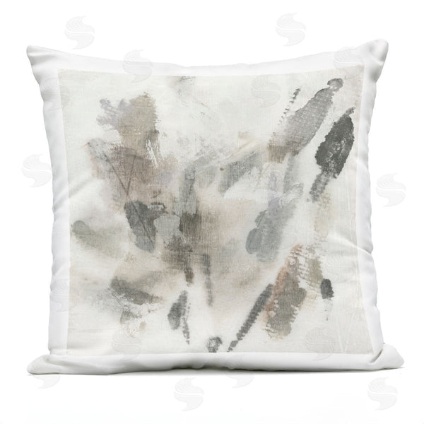 Stupell Industries June Erica Vess | Soft Embers On Beige Printed Throw Pillow