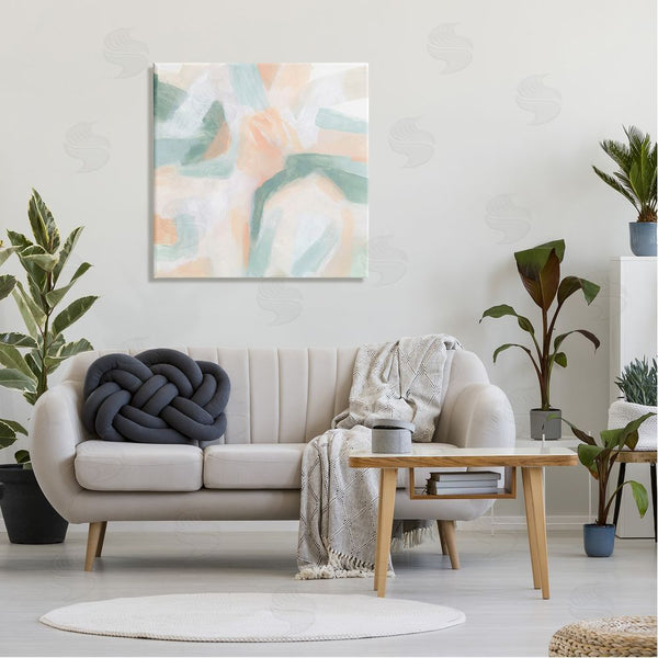 Stupell Industries June Erica Vess | Soft Pastel Shapes Abstract Wall Art