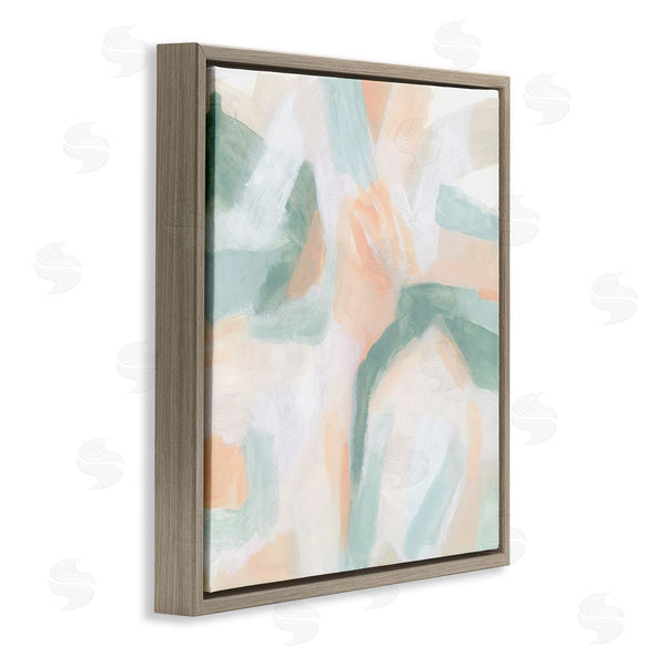 Stupell Industries June Erica Vess | Soft Pastel Shapes Abstract Wall Art