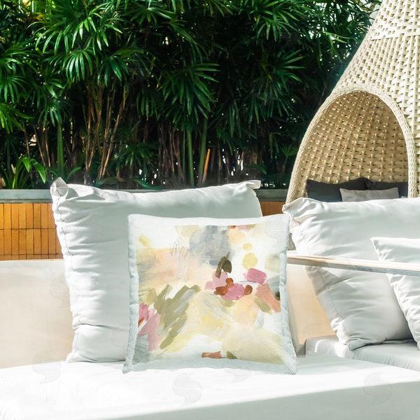 Stupell Industries June Erica Vess | Soft Restless Abstraction Printed Throw Pillow