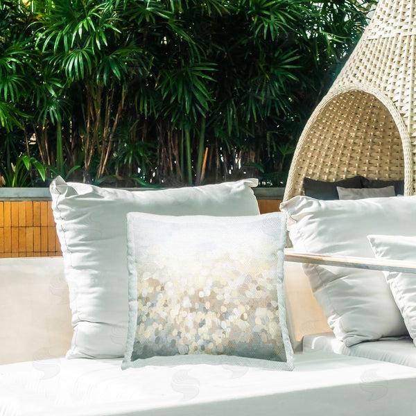 Stupell Industries June Erica Vess | Soft Sunlit Abstraction Printed Throw Pillow