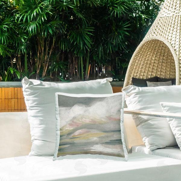 Stupell Industries June Erica Vess | Storm Clouds Abstraction Printed Throw Pillow