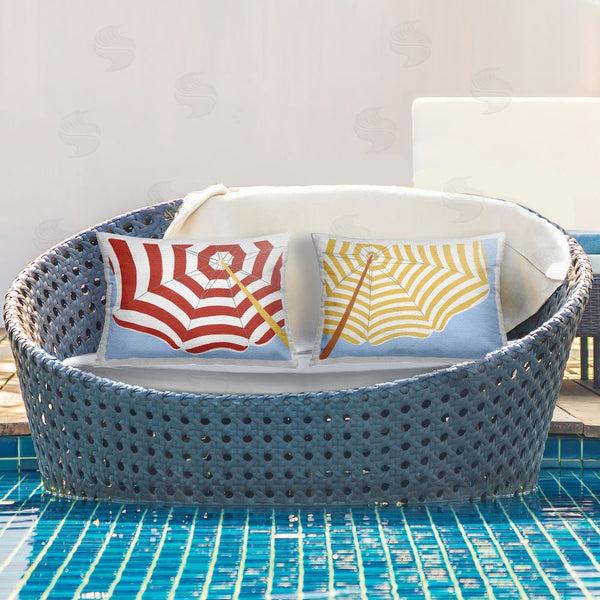 Stupell Industries June Erica Vess | Striped Beach Umbrella