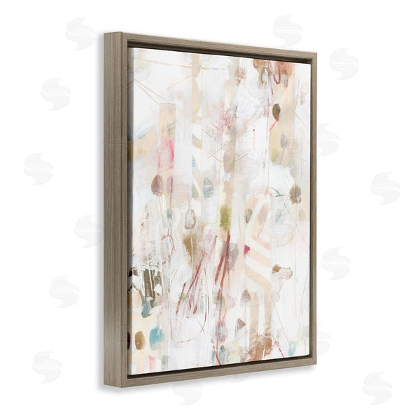 Stupell Industries June Erica Vess | Subtle Beige Pattern Wall Art