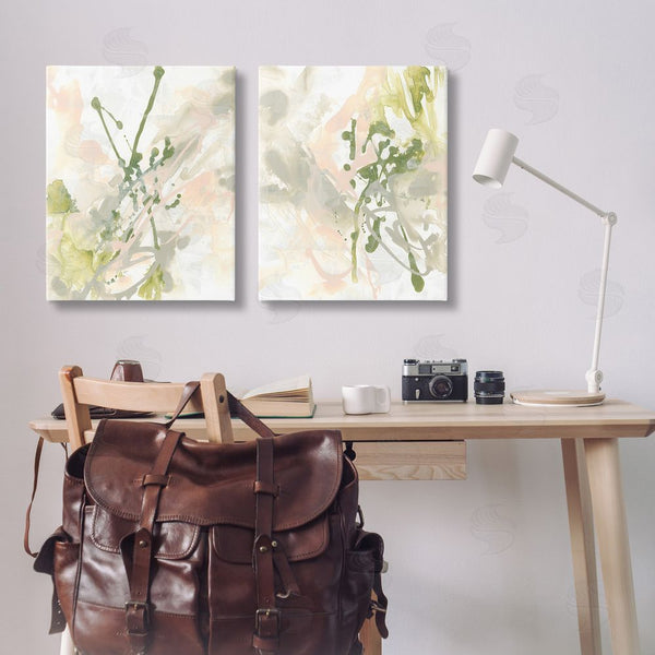 Stupell Industries June Erica Vess | Subtle Pastel Splatter Wall Art