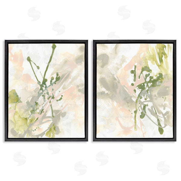 Stupell Industries June Erica Vess | Subtle Pastel Splatter Wall Art