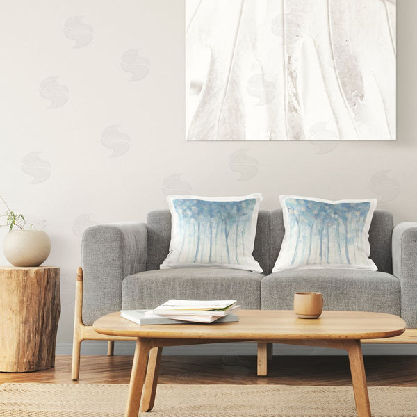 stupell industries June Erica Vess | Subtle Streaked Trees Printed Throw Pillow Set