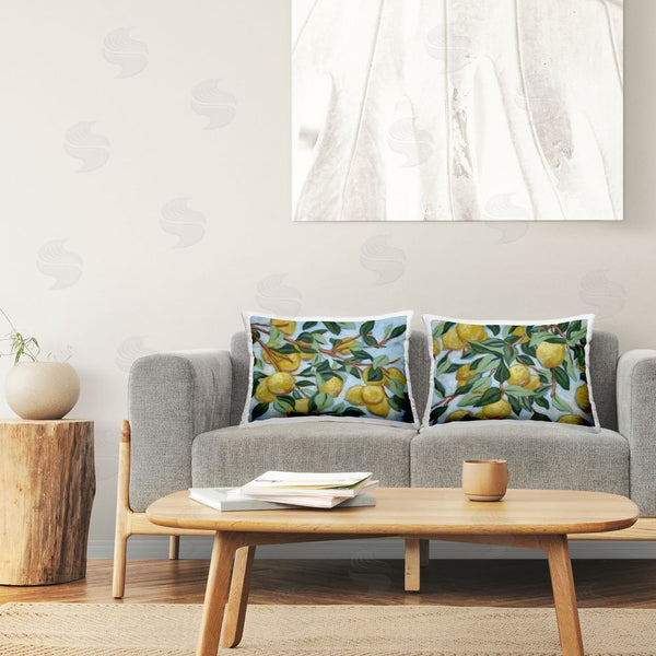 Stupell Industries June Erica Vess | Sunshine Lemon Tree Throw Pillow