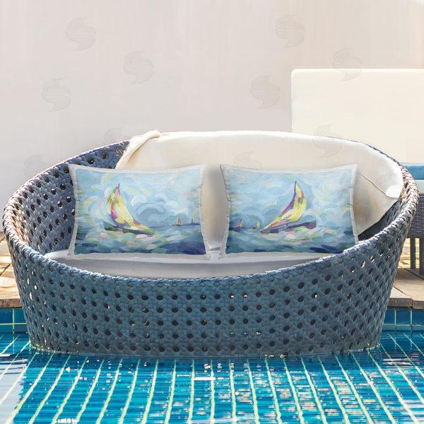 Stupell Industries June Erica Vess | Swirling Sailboat Fleet