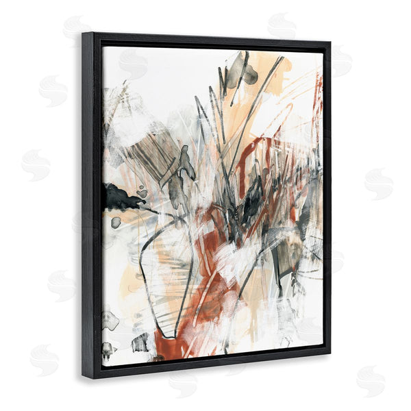 Stupell Industries June Erica Vess | Terracotta & Grey Abstract