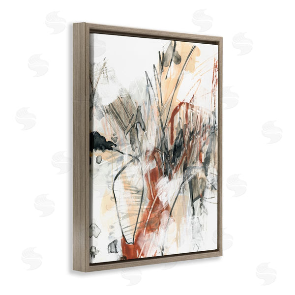 Stupell Industries June Erica Vess | Terracotta & Grey Abstract