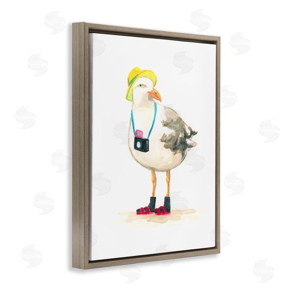 Stupell Industries June Erica Vess | Tourist Seagull & Camera