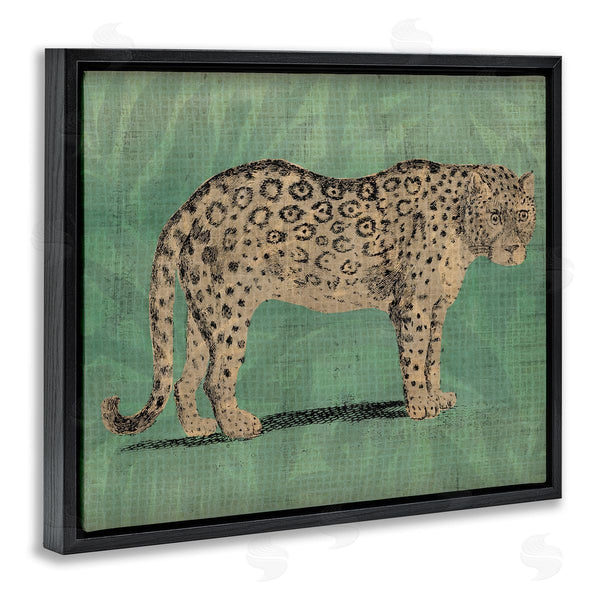 Stupell Industries June Erica Vess | Traditional Cheetah On Green