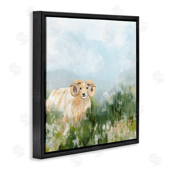 Stupell Industries June Erica Vess | Traditional Country Goat