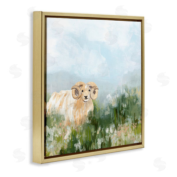 Stupell Industries June Erica Vess | Traditional Country Goat