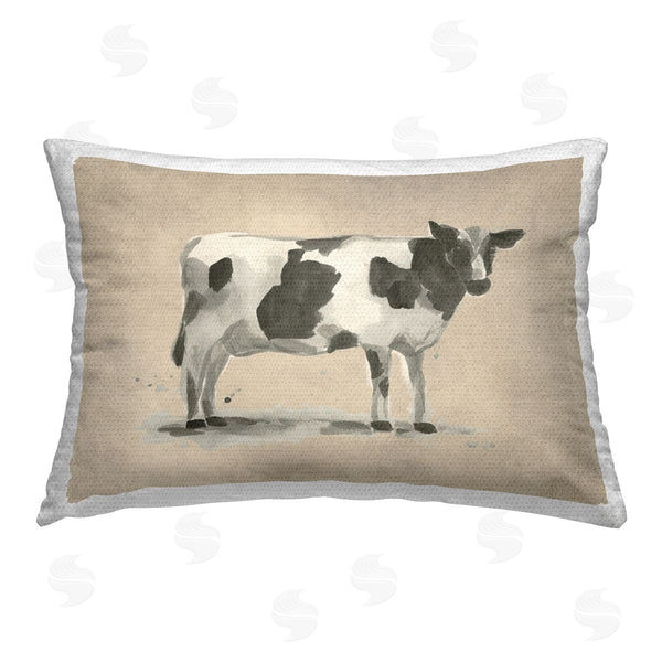 Stupell Industries June Erica Vess | Traditional Cow On Beige