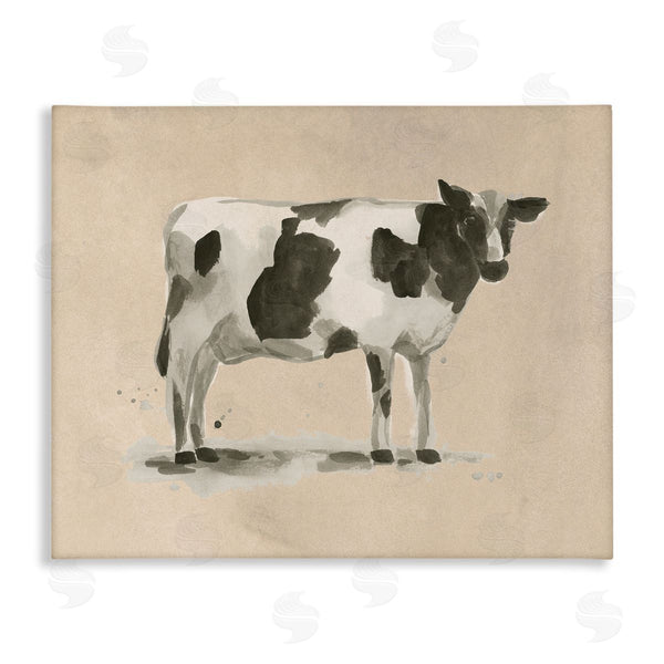 stupell industries June Erica Vess | Traditional Cow on Beige